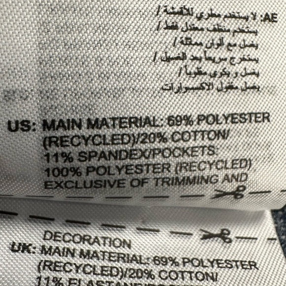 NWT Adidas Crosshatch Golf Shorts Collegiate Navy - Picture 12 of 14